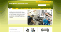 Desktop Screenshot of lavamanosindustriales.com